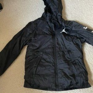 Kids Jordan Rain Jacket, Padding inside, Black